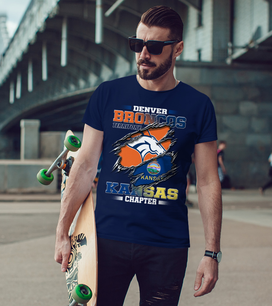 Denver Broncos Territory Kansas Chapter T-Shirt