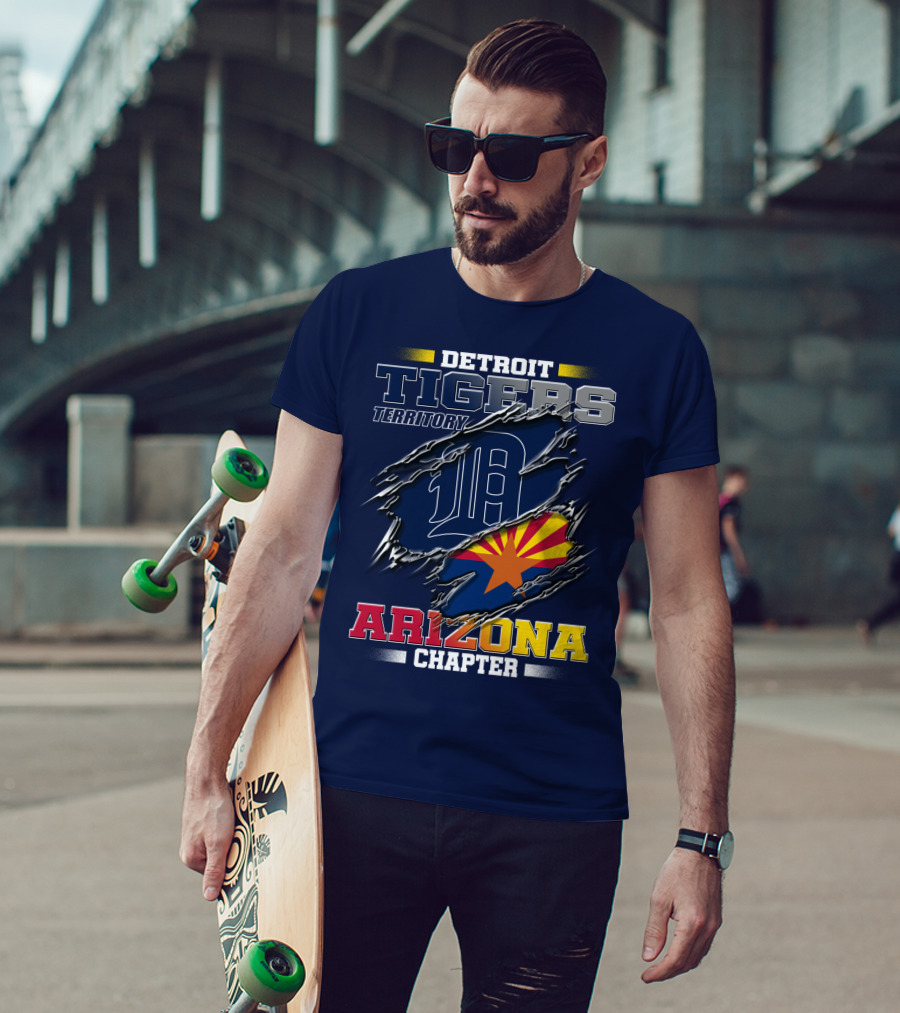 Detroit Tigers Territory Arizona Chapter T-Shirt