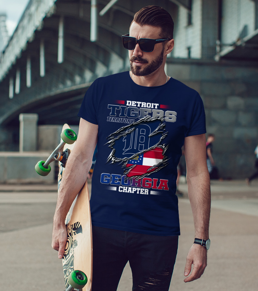 Detroit Tigers Territory Georgia Chapter T-Shirt