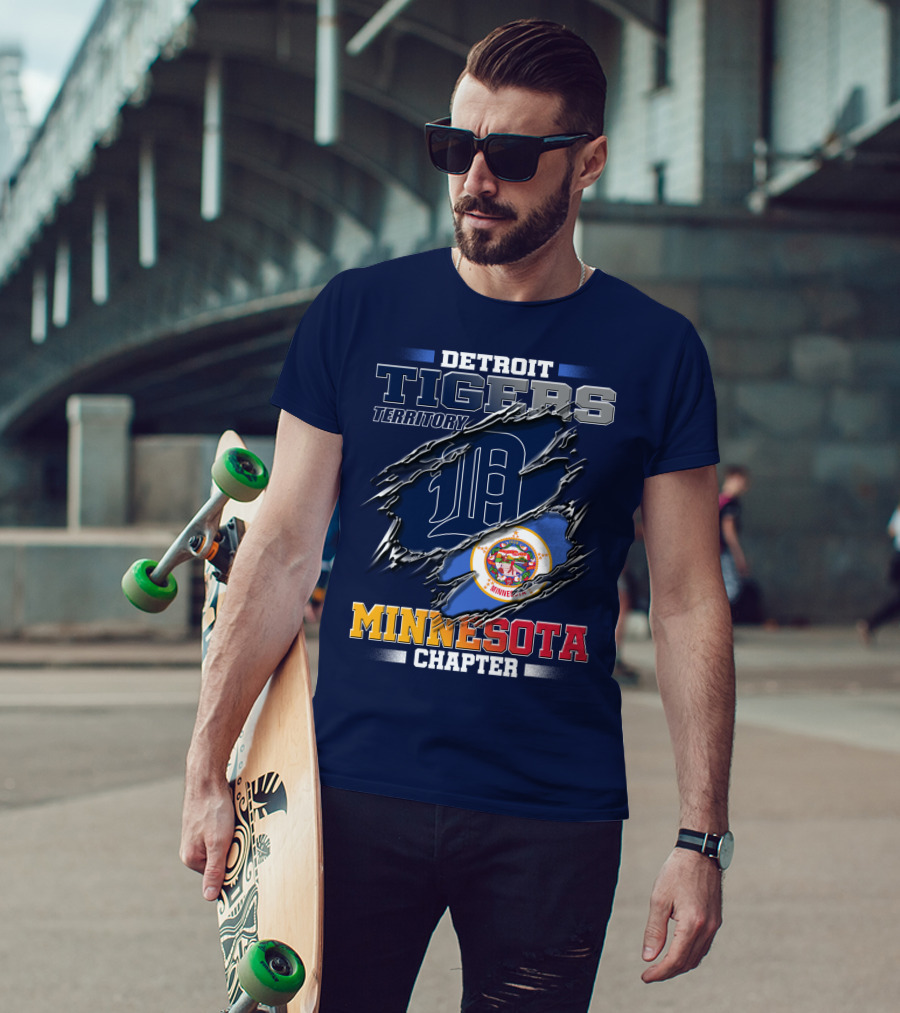 Detroit Tigers Territory Minnesota Chapter T-Shirt
