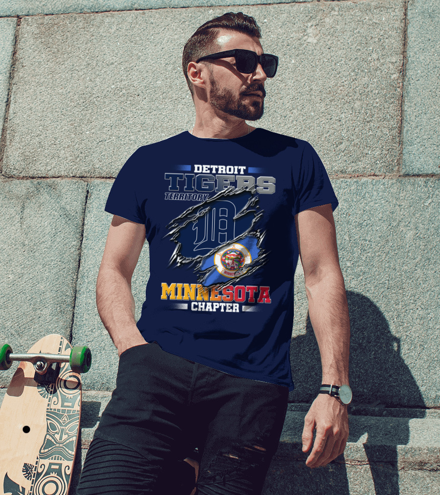 Detroit Tigers Territory Minnesota Chapter T-Shirt