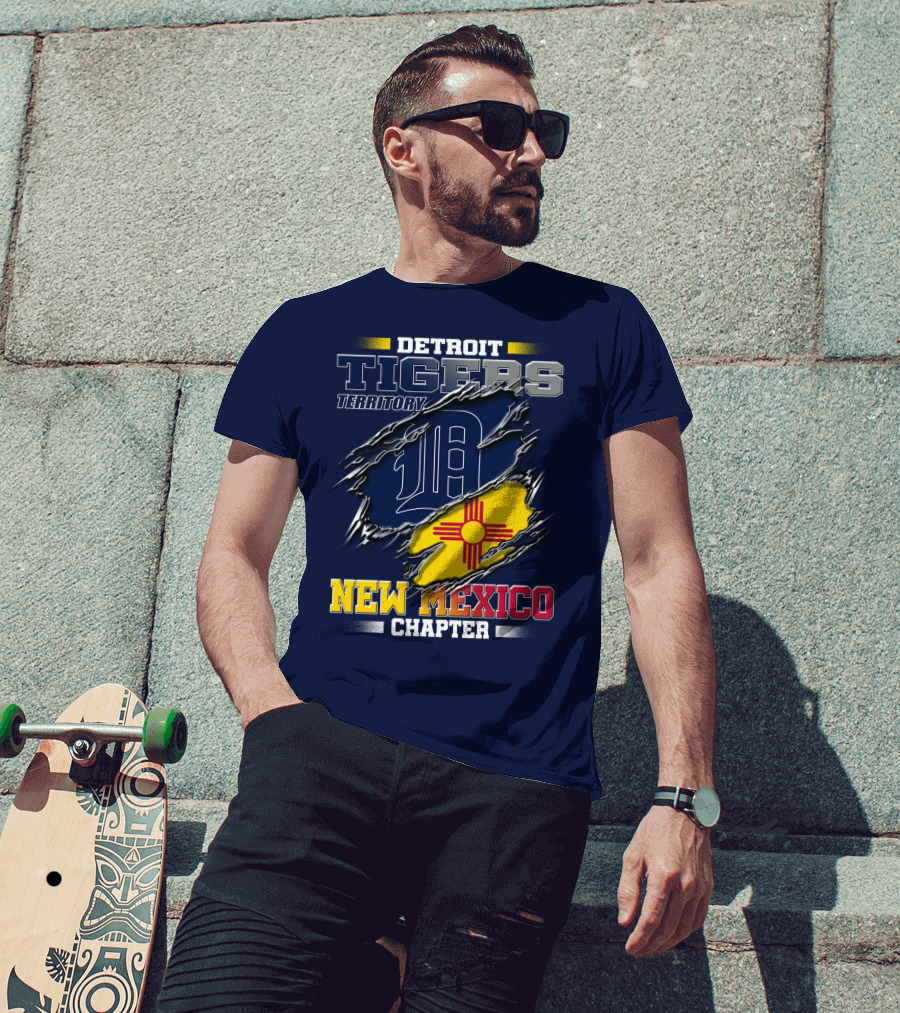 Detroit Tigers Territory New Mexico Chapter T-Shirt