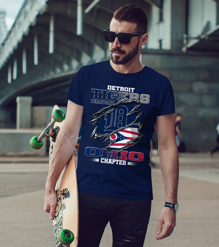 Detroit Tigers Territory Ohio Chapter T-Shirt
