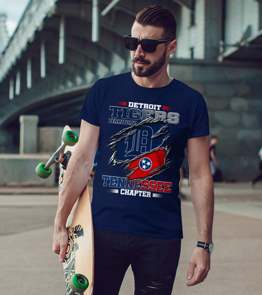 Detroit Tigers Territory Tennessee Chapter T-Shirt