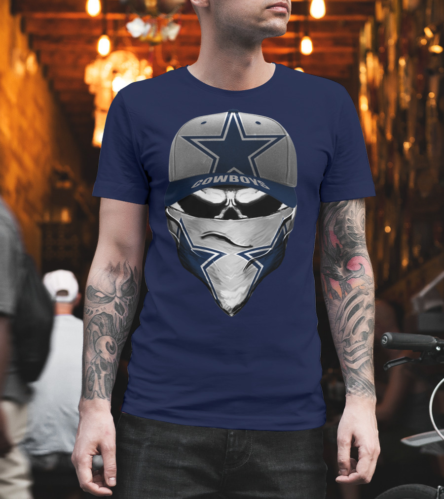 Dallas Cowboys Cowboys Star Hat And Bandana T-Shirt
