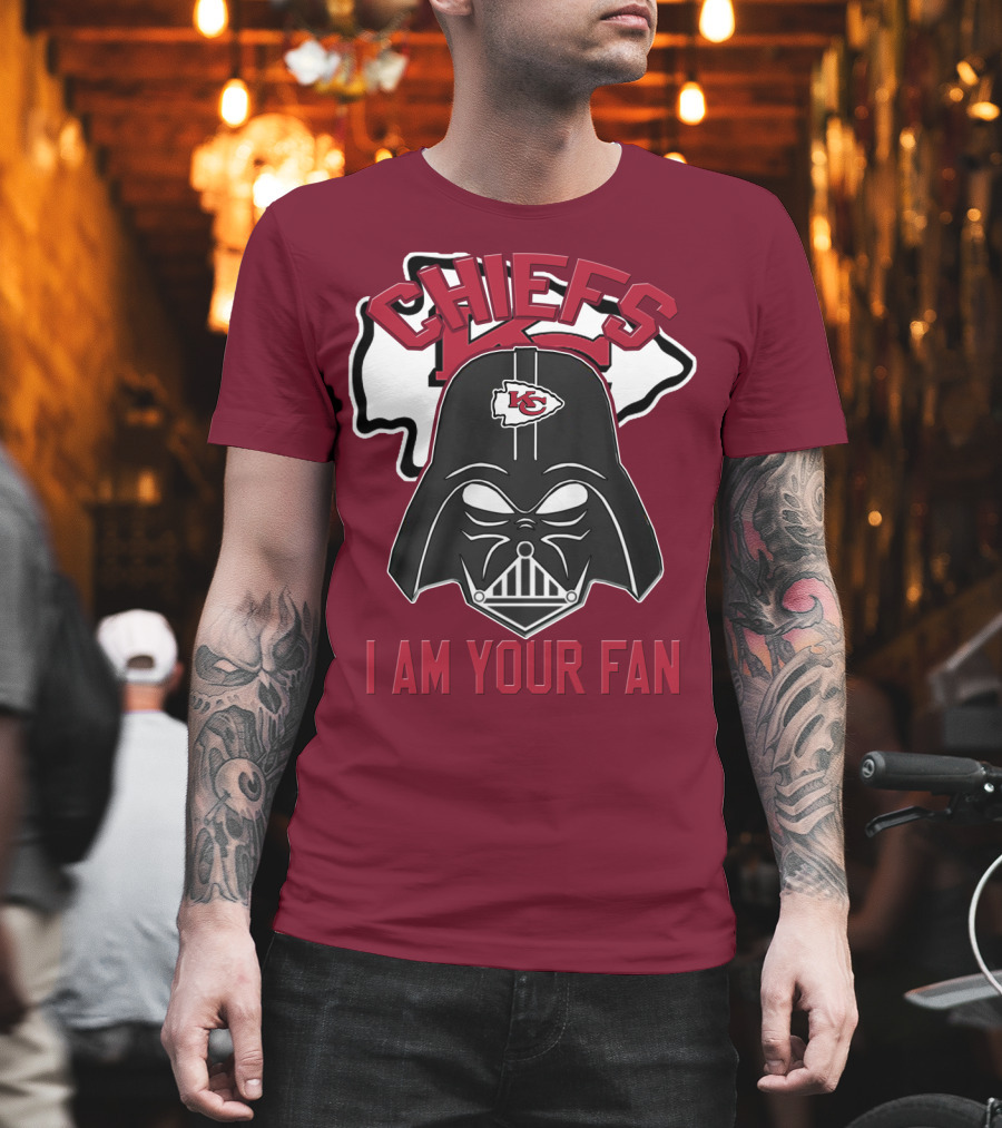 Chiefs Kansas City Kc I Am Your Fan Darth Vader T-Shirt