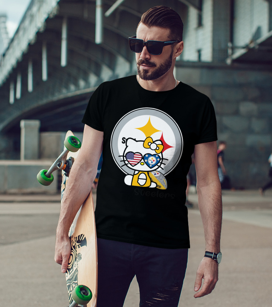 Hello Steelers Pittsburgh Steelers T-Shirt