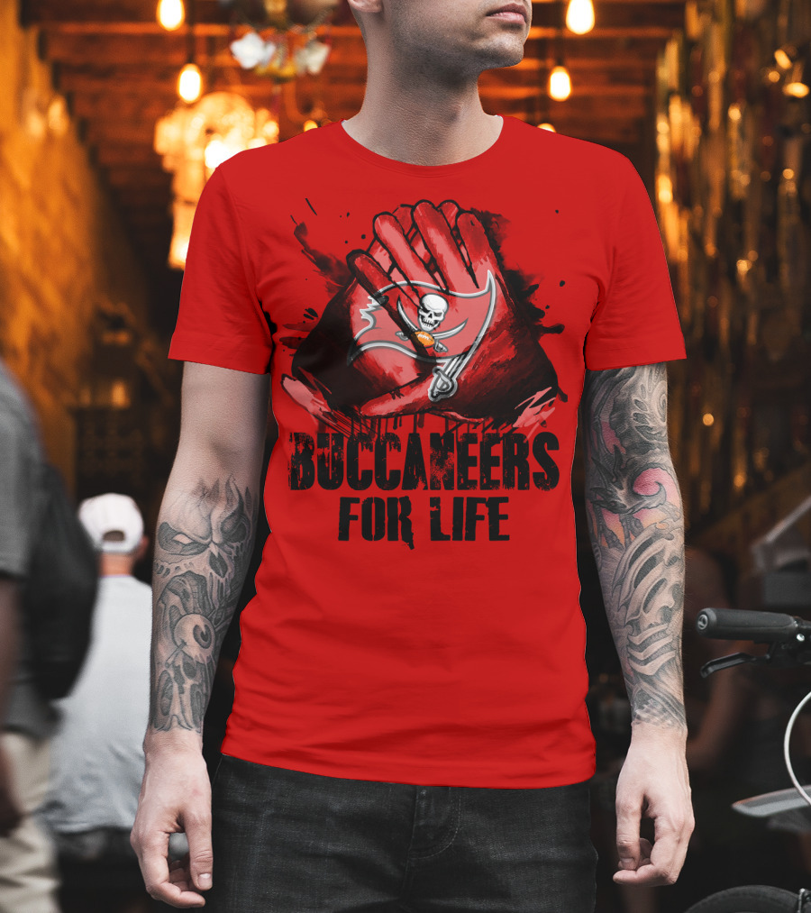 Buccaneers For Life Tampa Bay Buccaneers T-Shirt