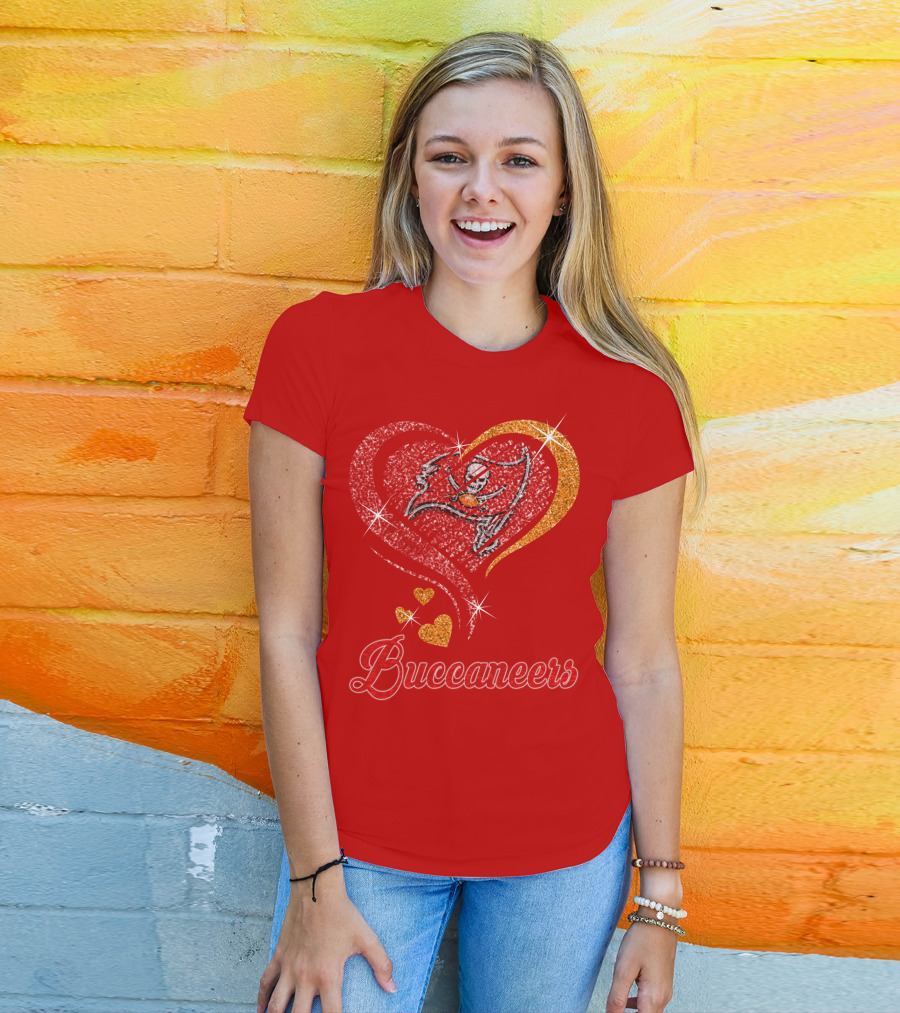 Buccaneers Heart T-Shirt