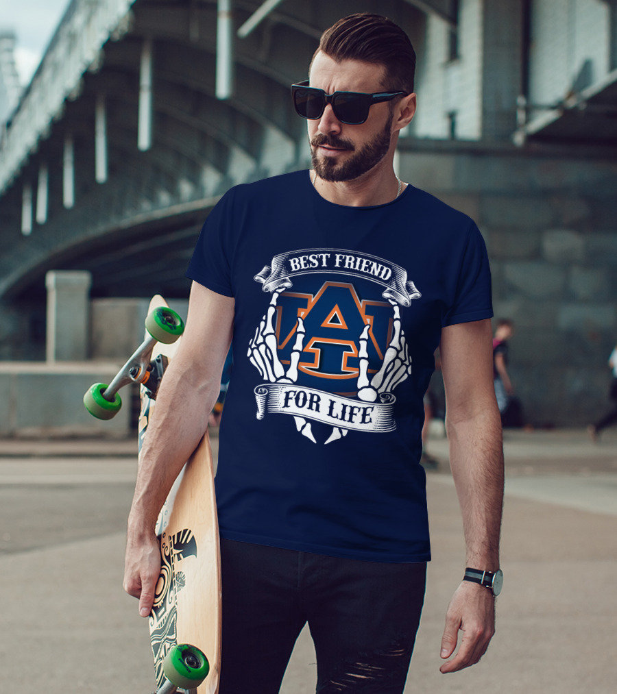 Best Friend For Life Auburn Tigers T-Shirt