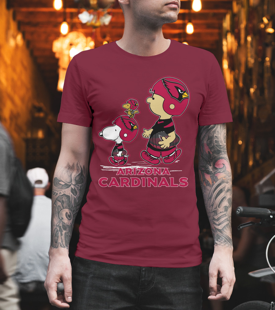Arizona Cardinals Snpfootball Characters T-Shirt