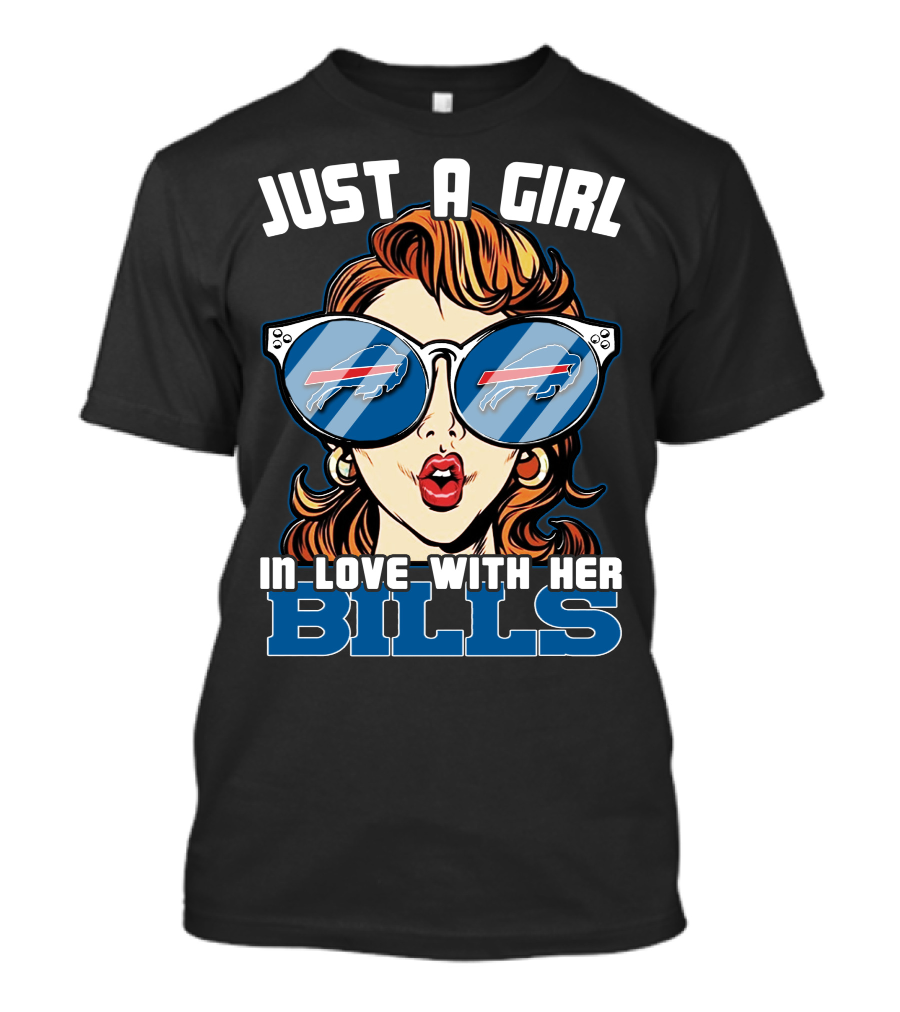 Just A Girl In Love With Her Buffalo Bills T-Shirt