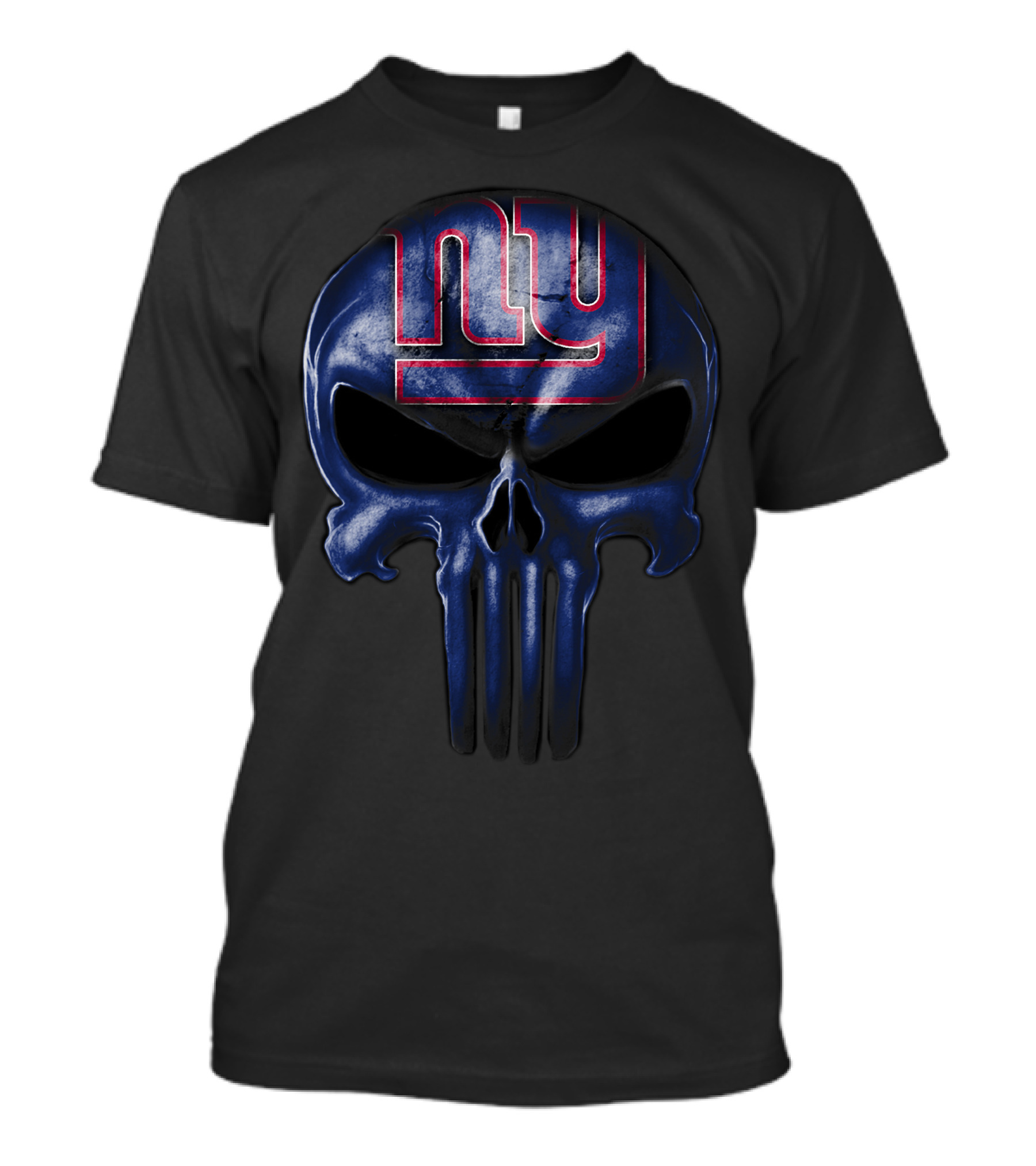 New York Giants Skull V3 T-Shirt