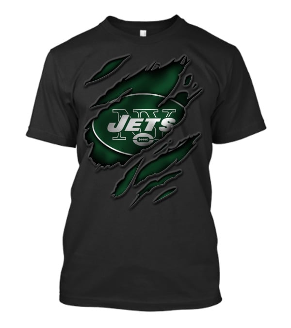 Torn V3 New York Jets Football T-Shirt