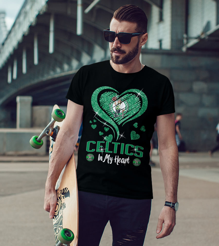 Celtics Boston In My Heart T-Shirt