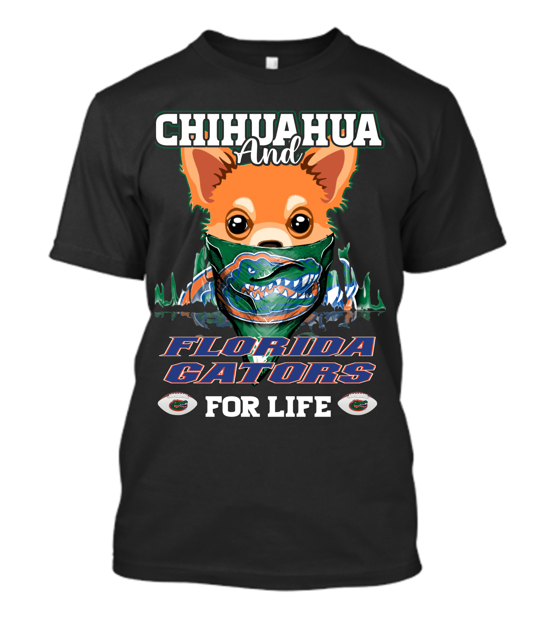 Chihuahua And Florida Gators For Life T-Shirt