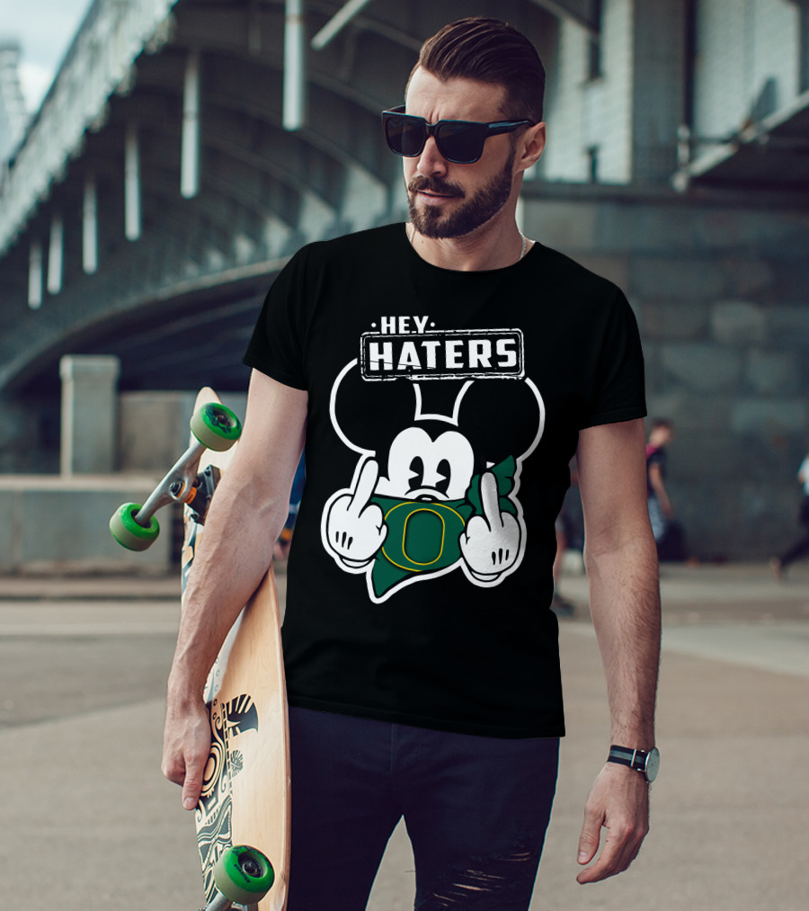 Hey Haters Mick Oregon Ducks T-Shirt