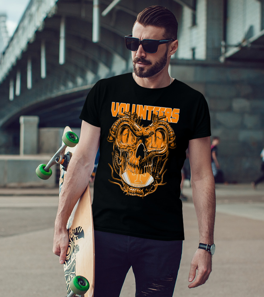 Volunteers Dragonskull Tennessee Football T-Shirt