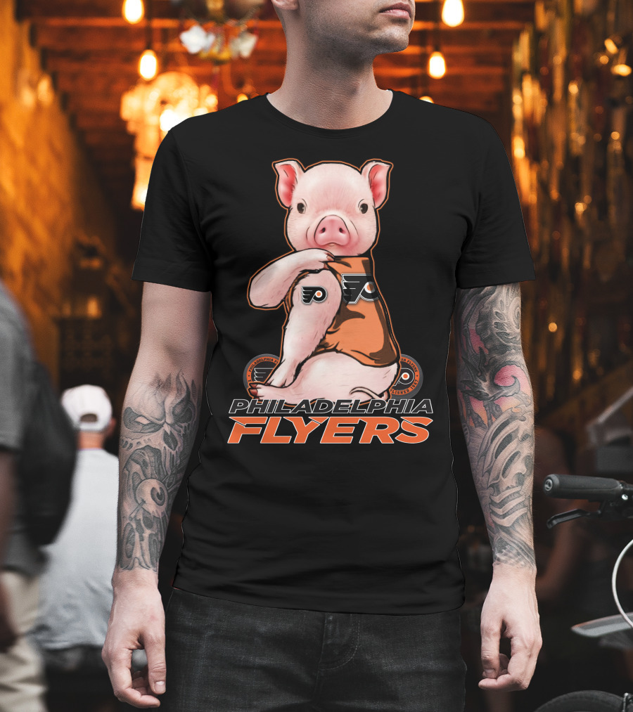 Philadelphia Flyers Pig Mascot T-Shirt