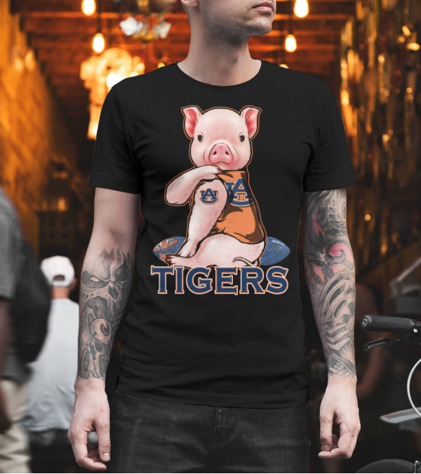 Auburn Tigers Pig AJ T-Shirt Auburn Tigers Pig AJ T-Shirt