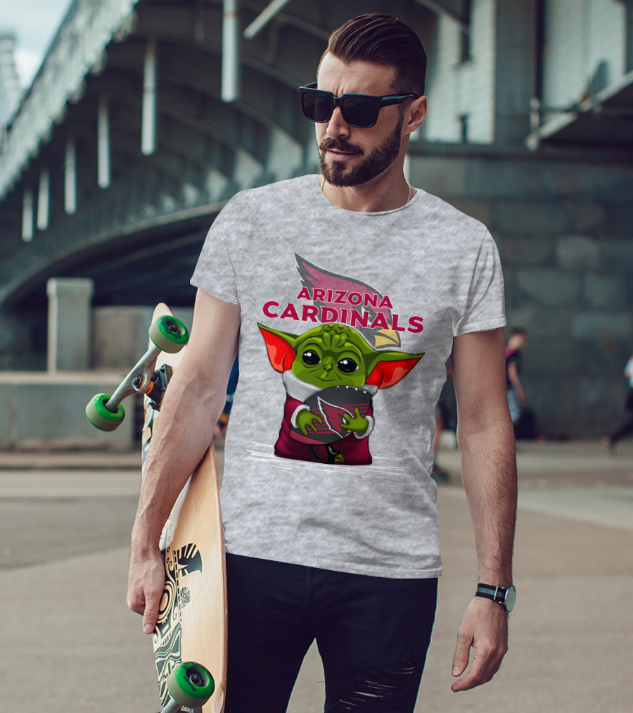 Arizona Cardinals Yoda Football Fan T-Shirt