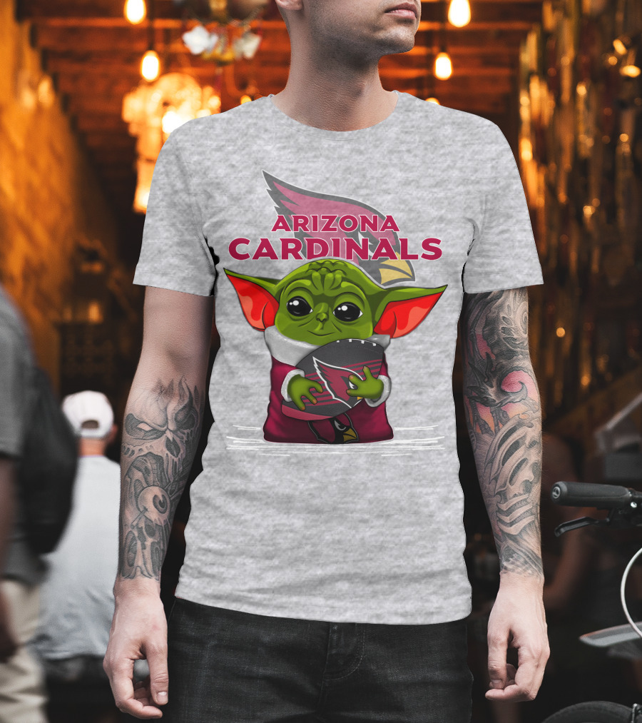 Arizona Cardinals Yoda Football Fan T-Shirt