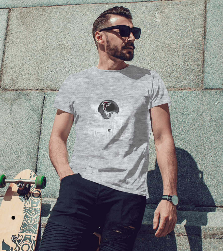 Atlanta Falcons Helmet Football Team T-Shirt