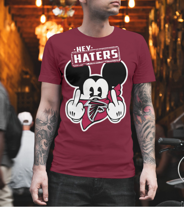 Hey Haters Mick Atlanta Falcons T-Shirt Hey Haters Mick Atlanta Falcons T-Shirt