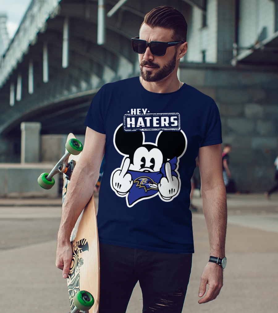 Hey Haters Mick V2 Baltimore Ravens T-Shirt
