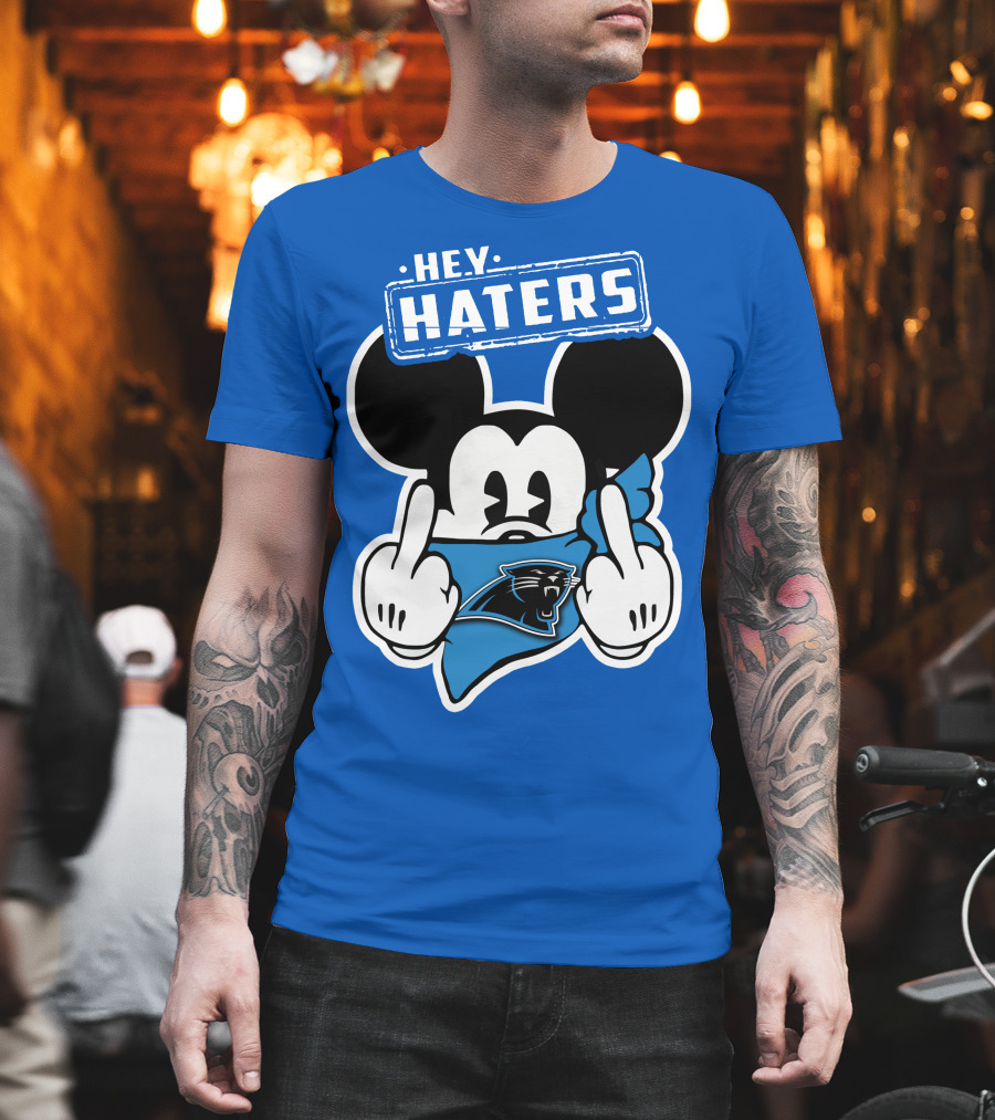 Hey Haters Carolina Panthers T-Shirt