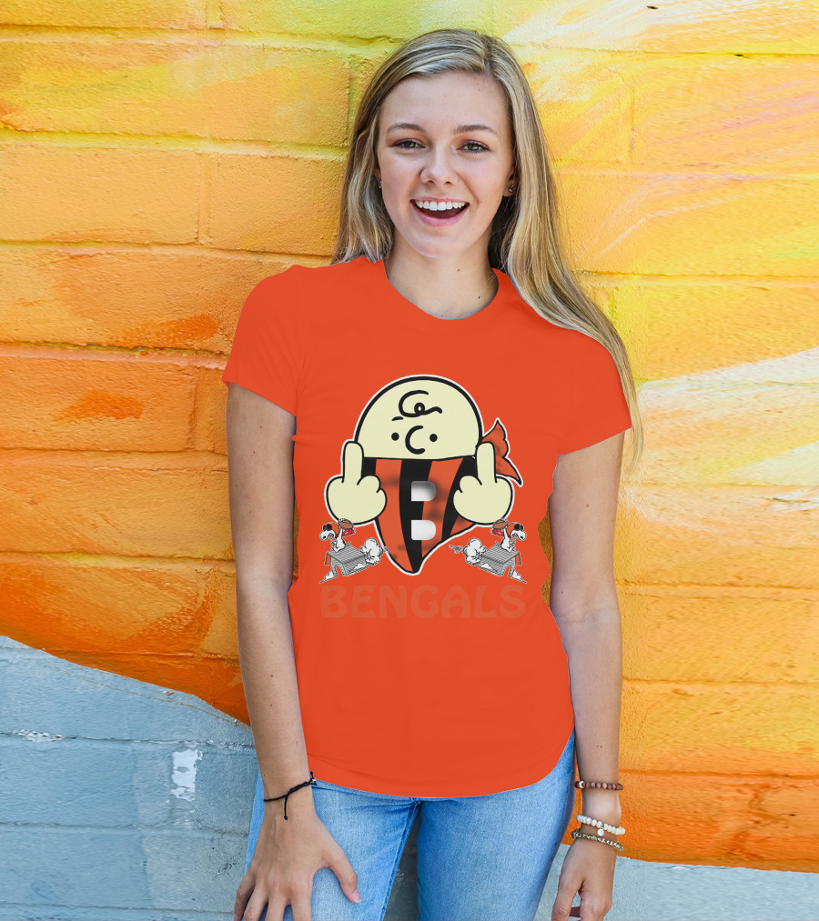 Bengals Snoopy Parody Cincinnati Football T-Shirt