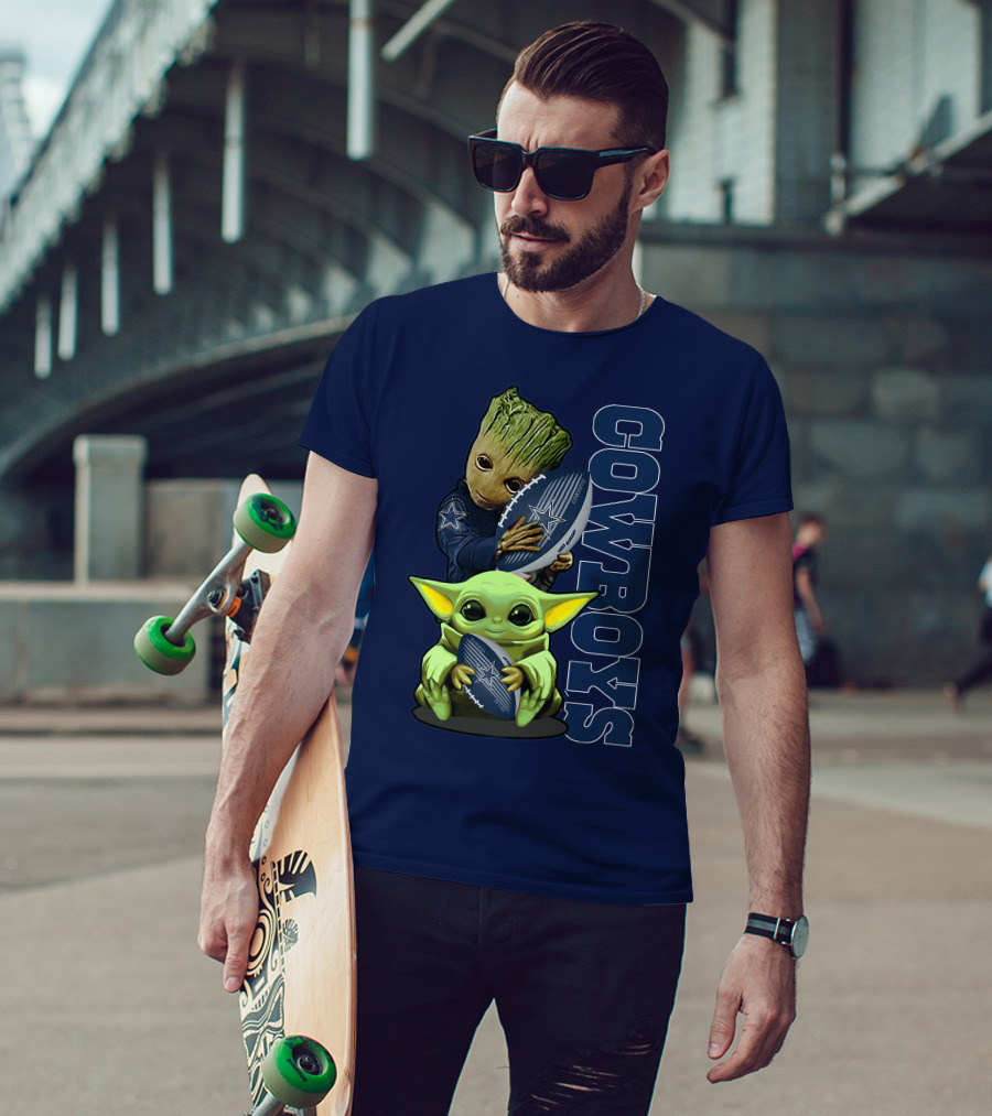 Grzd DALLAS COWBOYS COWBOYS Football Character T-Shirt
