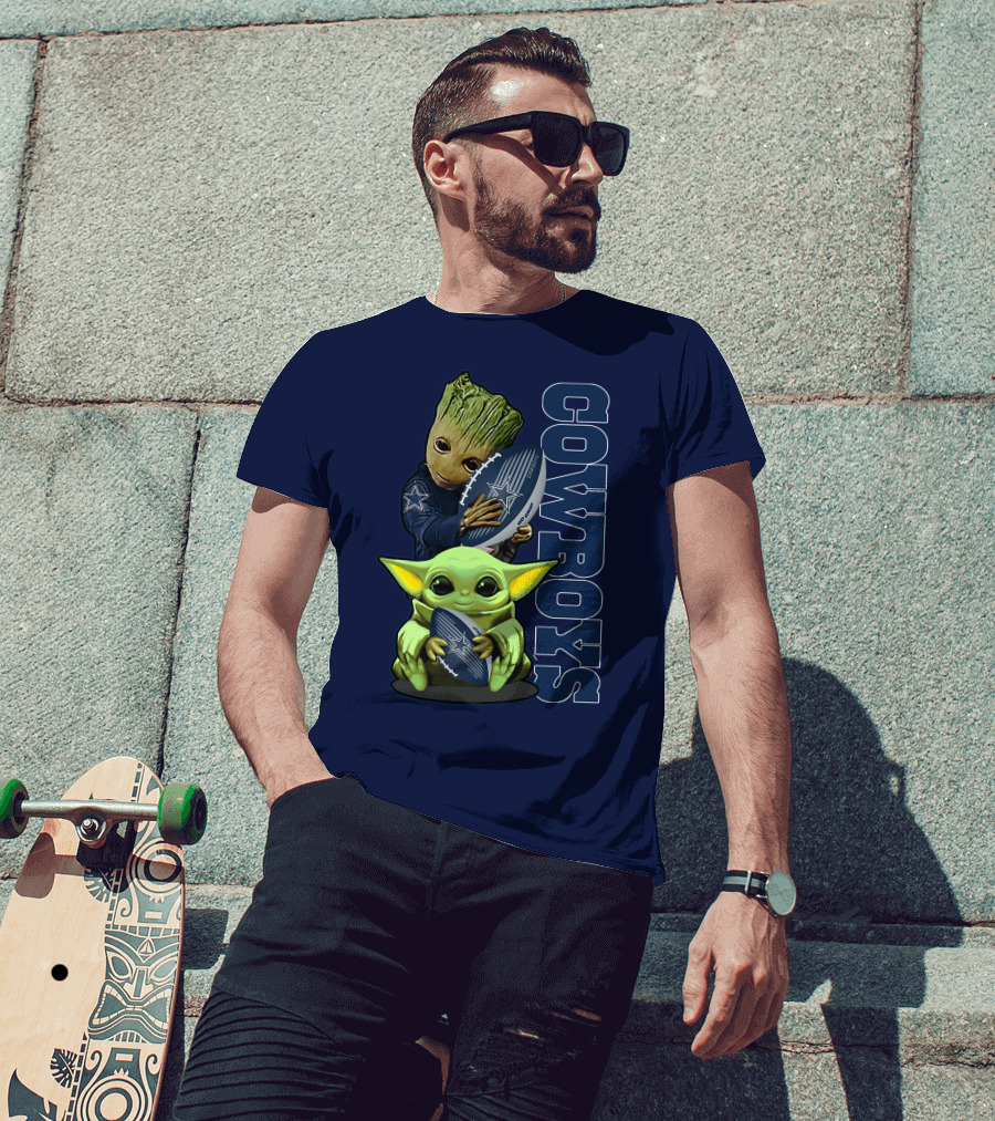Grzd DALLAS COWBOYS COWBOYS Football Character T-Shirt