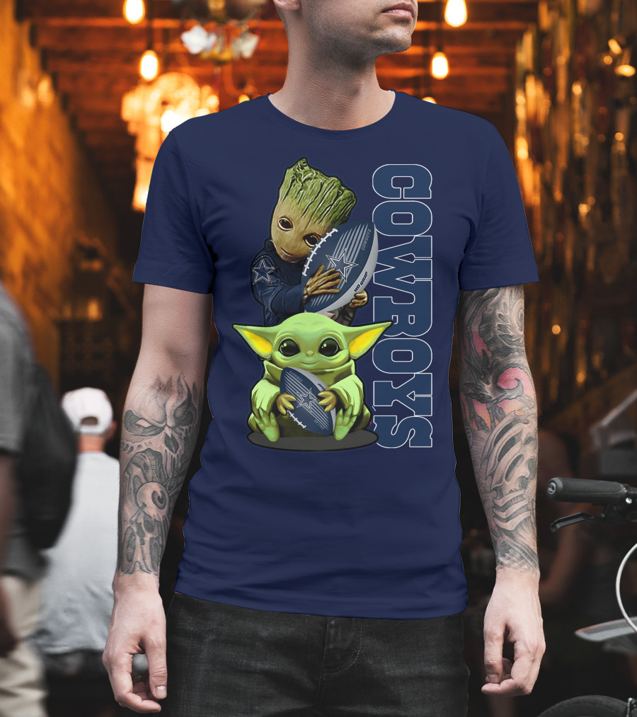 Grzd DALLAS COWBOYS COWBOYS Football Character T-Shirt