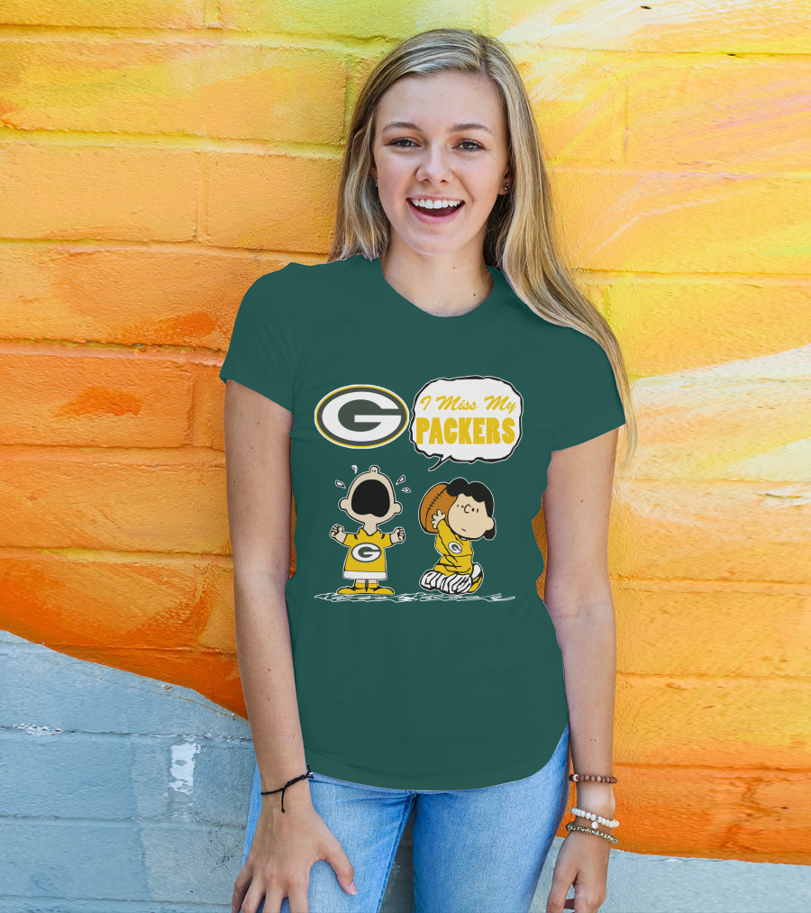 Green Bay Packers 09 I Miss My Packers T-Shirt