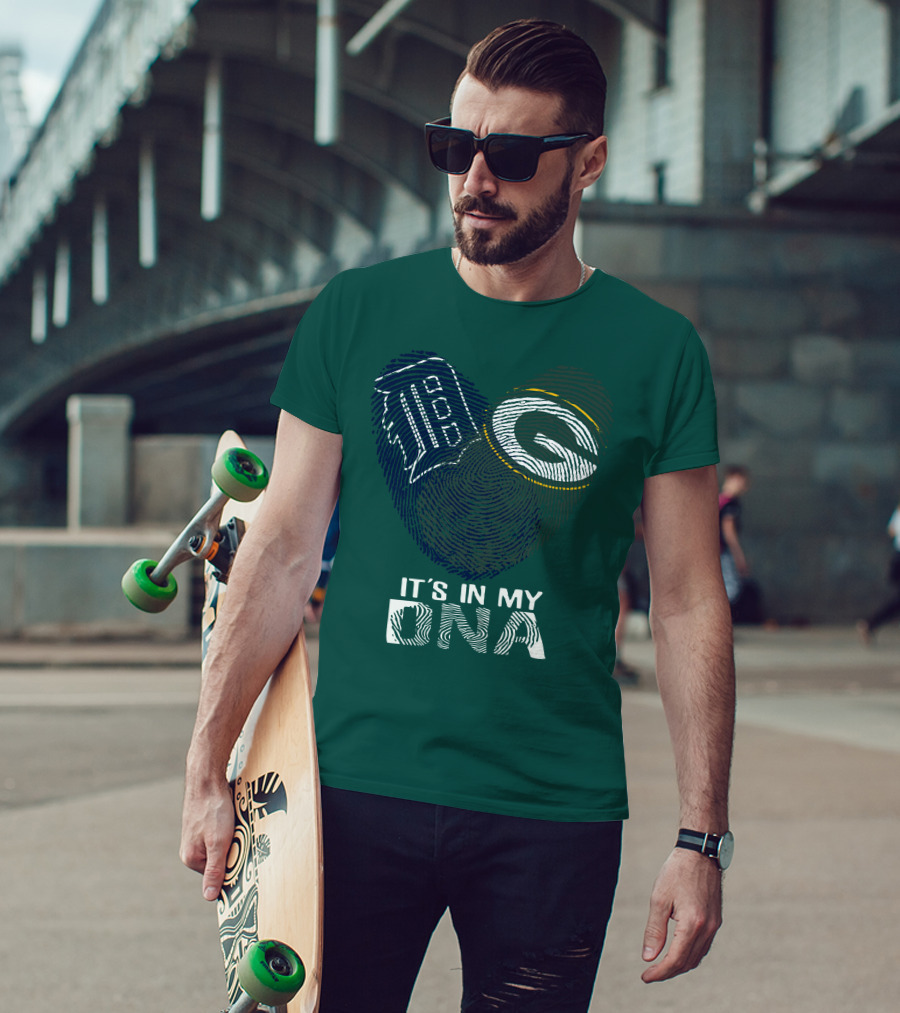 It's In My Dna Green Bay Packers 86 T-Shirt