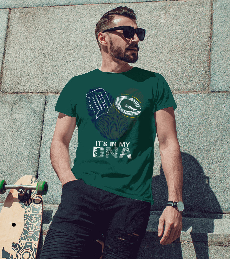 It's In My Dna Green Bay Packers 86 T-Shirt