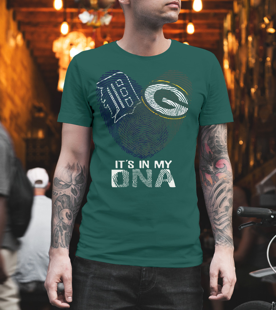 It's In My Dna Green Bay Packers 86 T-Shirt