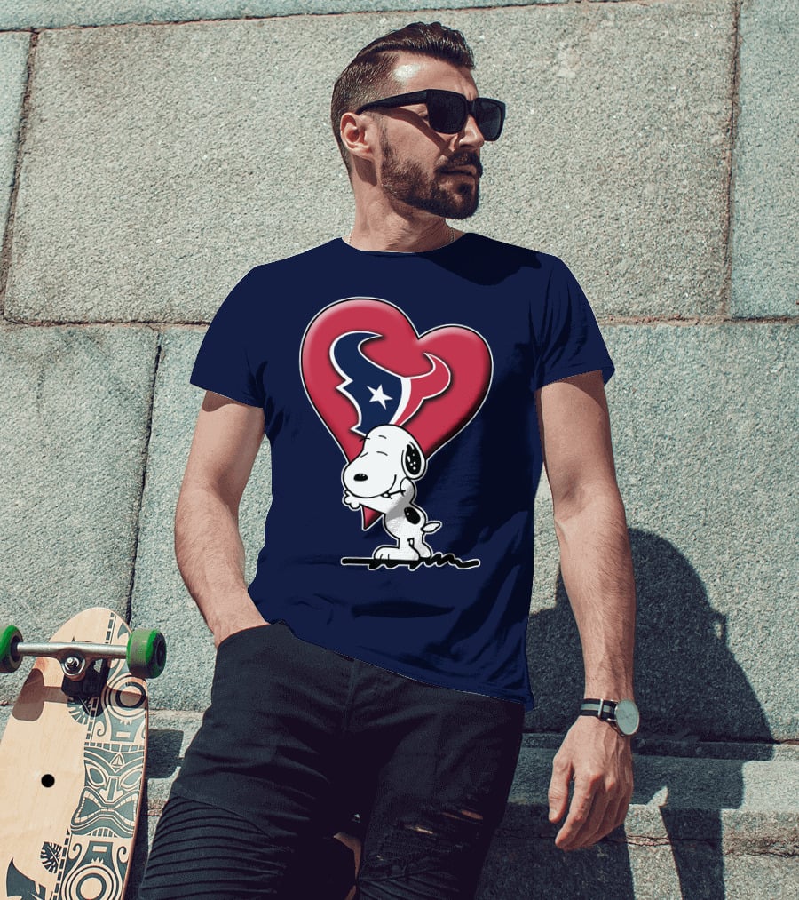Snp Houston Texans Heart Embrace T-Shirt