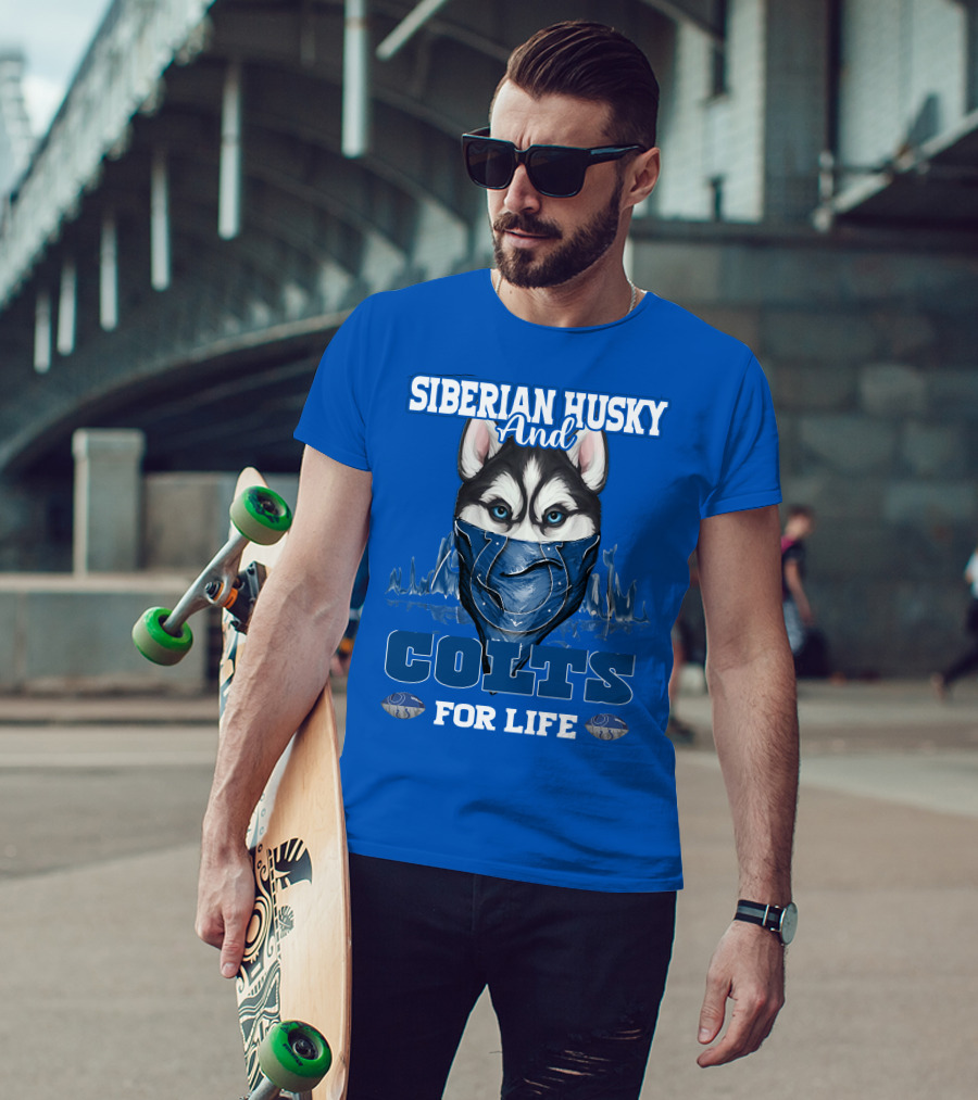 Siberian Husky And Colts For Life T-Shirt