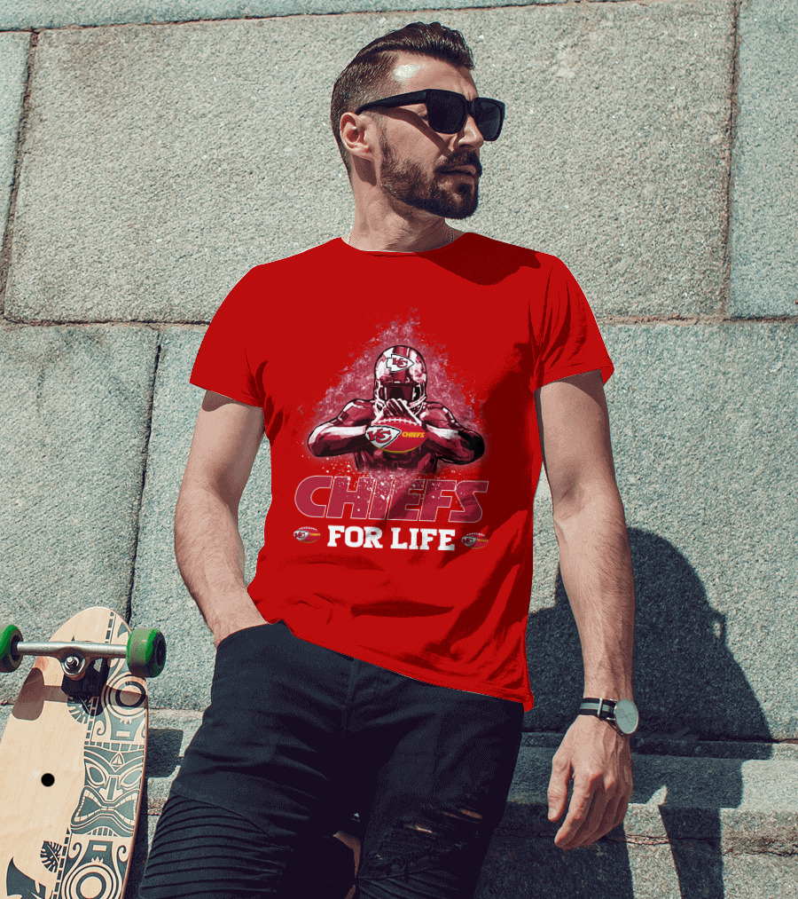 Chiefs For Life Kansas City Chiefs T-Shirt