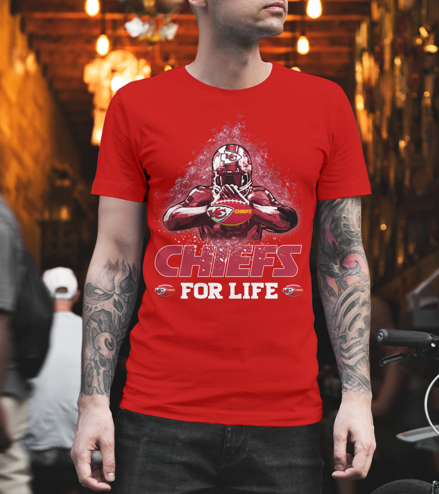 Chiefs For Life Kansas City Chiefs T-Shirt