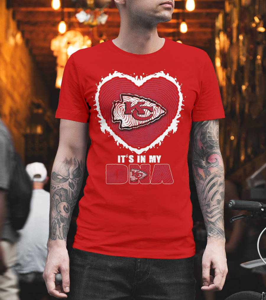 It's In My Dna Kansas City Chiefs T-Shirt