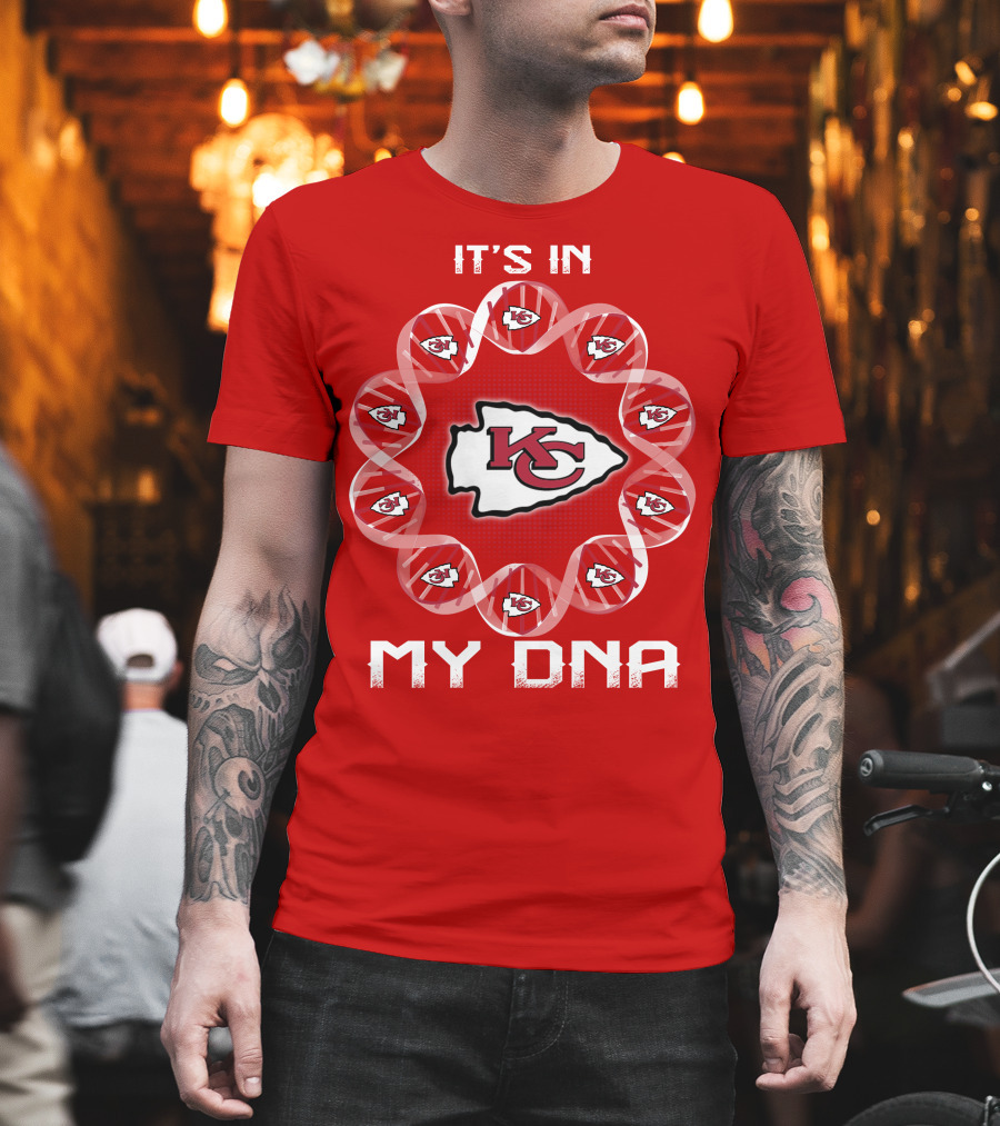 Kansas City Chiefs It's In My Dna T-Shirt