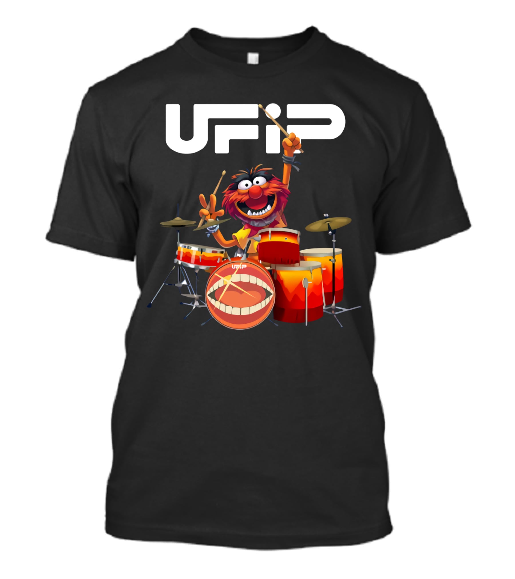 The Muppet Show Animal Playing Drums UFIP T-Shirt
