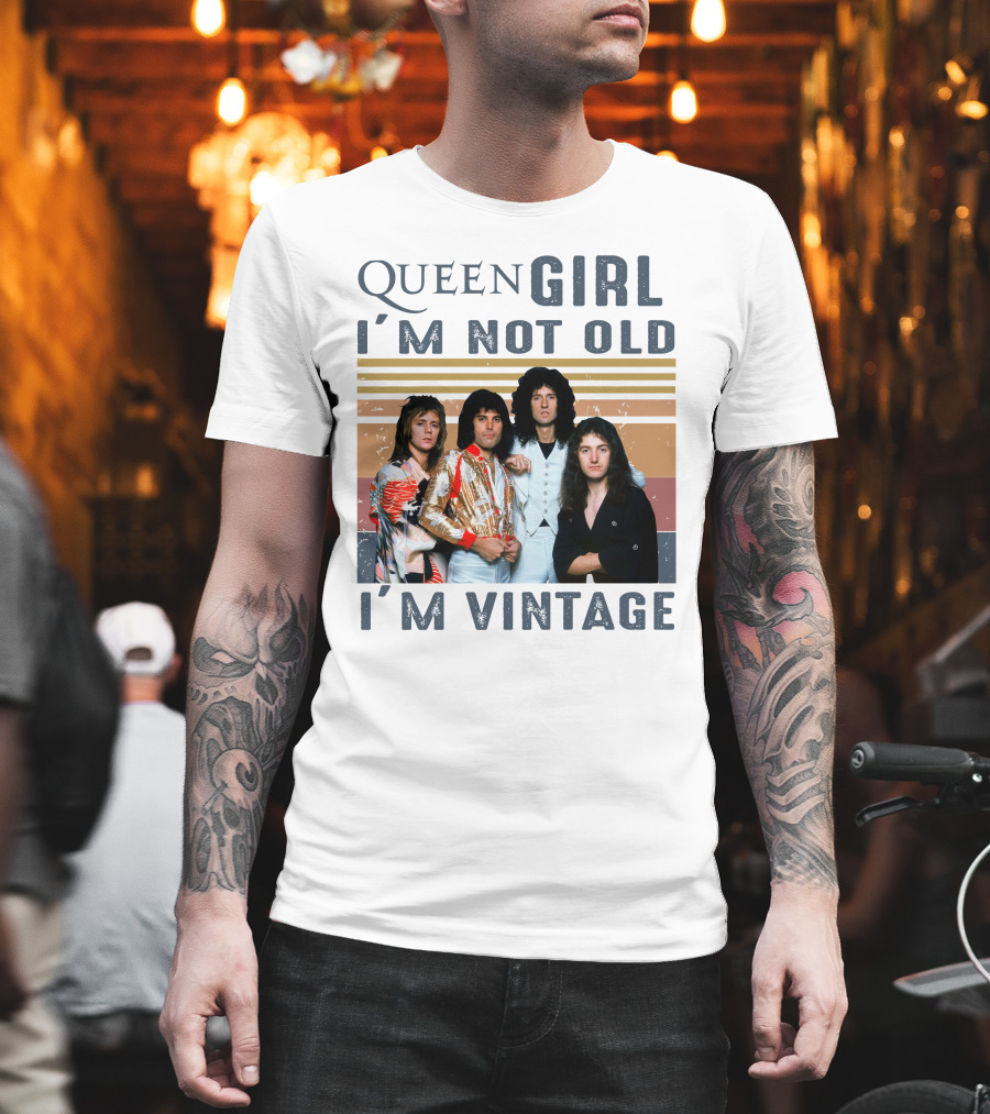 Queen Girl I'm Not Old I'm Vintage T-Shirt
