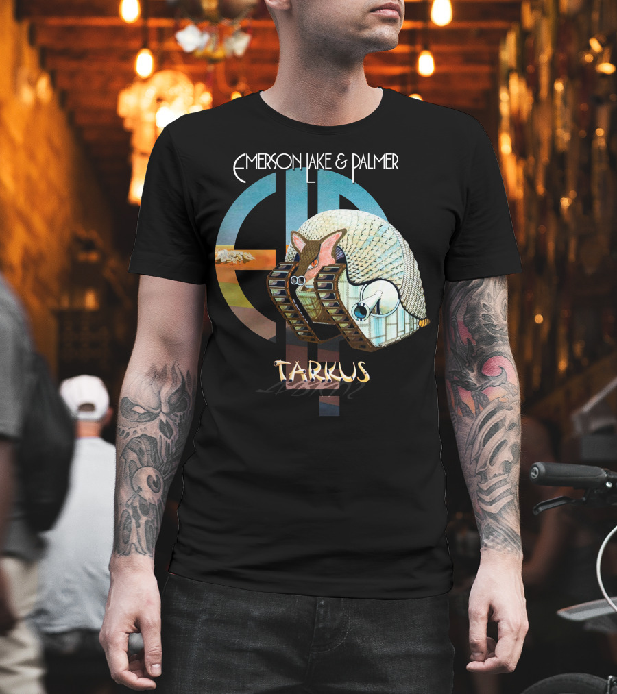 Emerson Lake And Palmer Tarkus Armadillo Tank T-Shirt