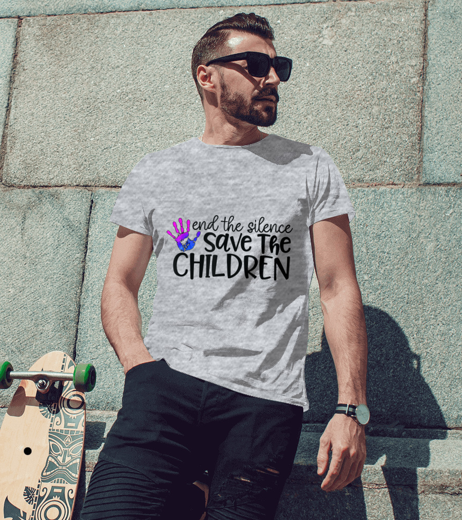 End The Silence Save The Children T-Shirt