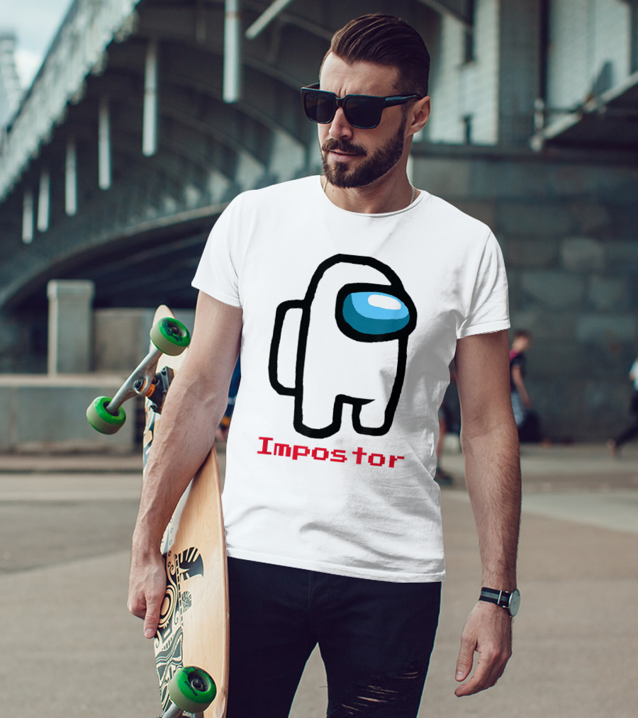 Impostor Among Us Game Crewmate Sus Gamer T-Shirt