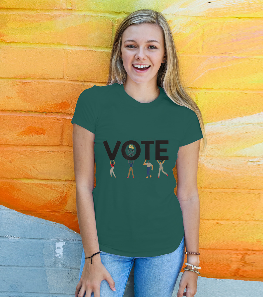 Vote Crown Carry Kings Pop T-Shirt